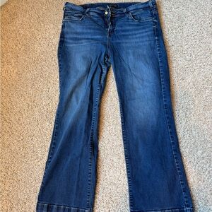 Silver Jeans Dark Blue Suki Trouser Jeans